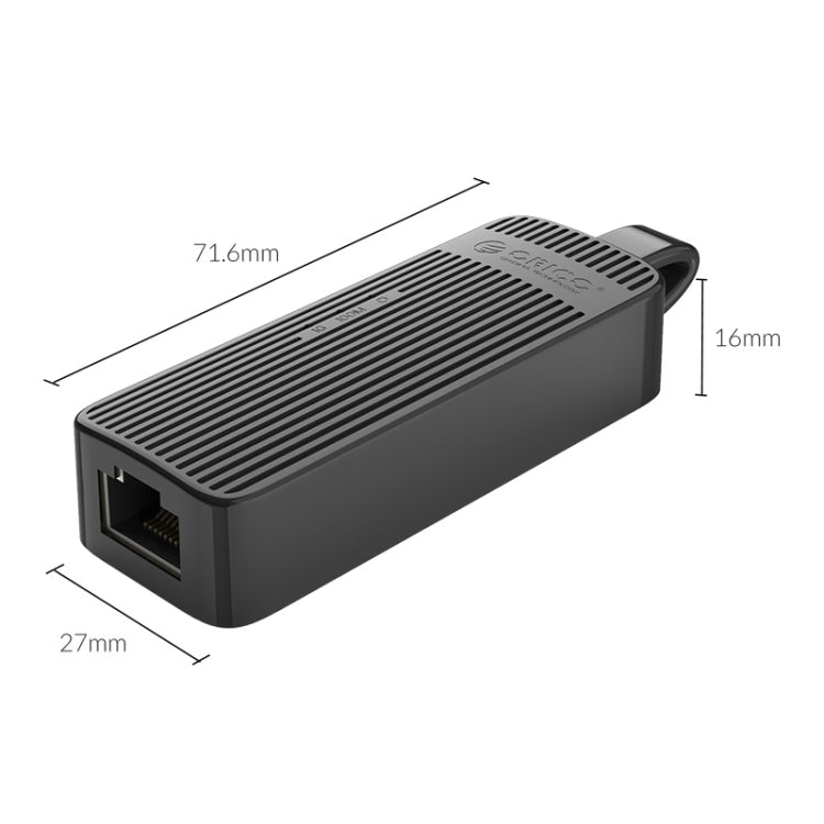 ORICO UTK-U2-BK USB to Ethernet Adapter (100 Mbit)