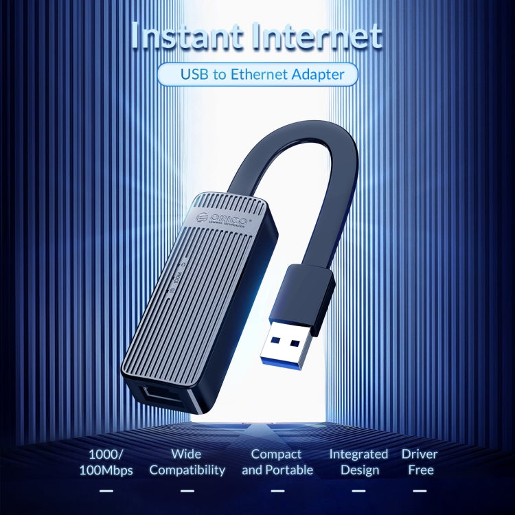 ORICO UTK-U2-BK USB to Ethernet Adapter (100 Mbit)