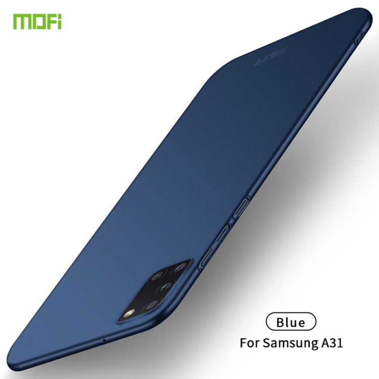 For Samsung Galaxy A31 MOFI Frosted PC Ultra-thin Hard Case(Blue)