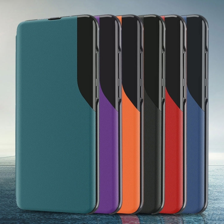 For Samsung Galaxy S21 5G Attraction Flip Holder Leather Phone Case(Black) - Galaxy S21 5G Cases by PMC TechLife | Online Shopping South Africa | PMC TechLife | Buy Now Pay Later Mobicred