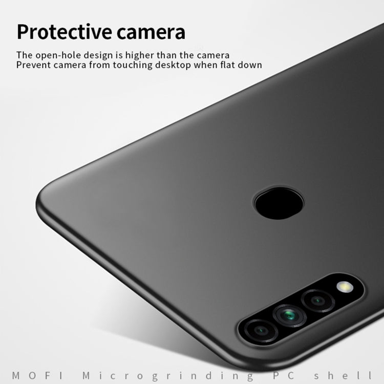 For OPPO A8 MOFI Frosted PC Ultra-thin Hard Case(Black)