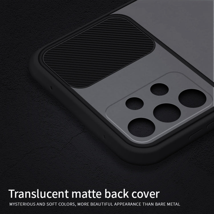 For Samsung Galaxy A72 5G / 4G MOFI Xing Dun Series Translucent Frosted PC + TPU Privacy Anti-glare Shockproof All-inclusive Protective Case(Black)