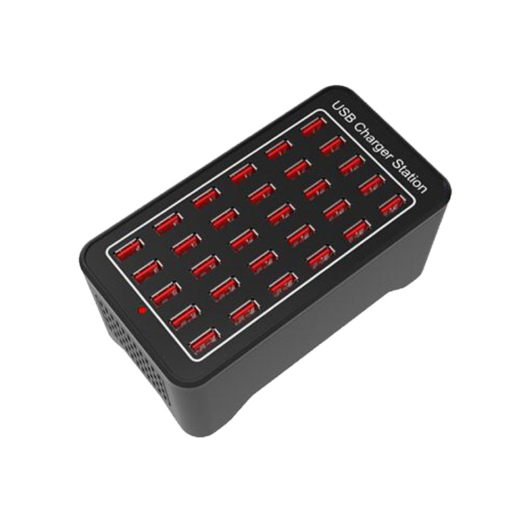 XLD-A7 150W 30 USB Ports Fast Charger Station Smart Charger, AC 110-240V, Plug Size:AU Plug