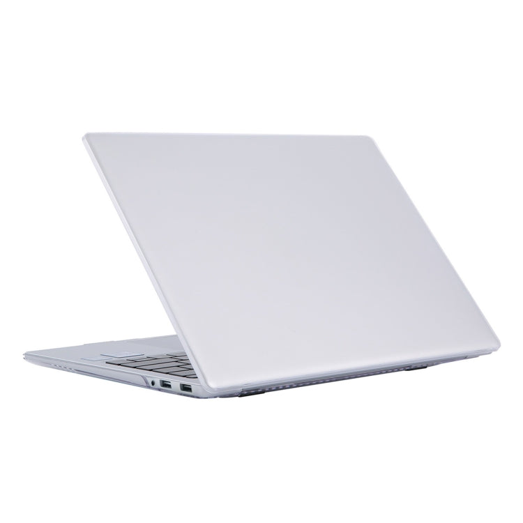 ENKAY for Huawei MateBook D 15 / Honor MagicBook 15 US Version 2 in 1 Crystal Protective Case with TPU Keyboard Film(Transparent)