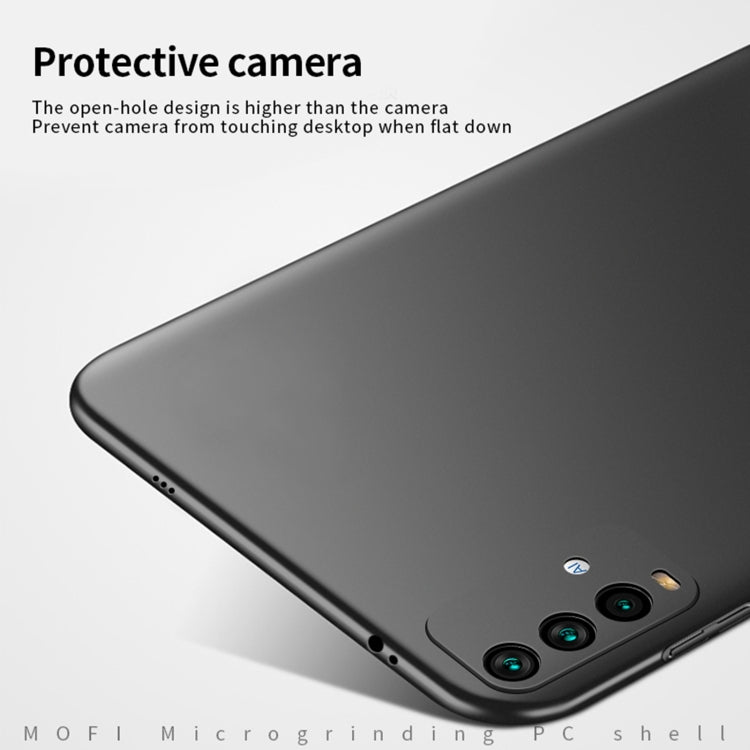 For Xiaomi Redmi 9T / Note9 4G / 9 Power MOFI Frosted PC Ultra-thin Hard Case(Gold)