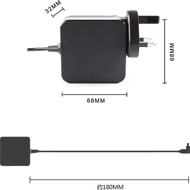 US Plug For ASUS 19V 1.75A S200 S200EX202E X202 X201E X201 Laptop Charger