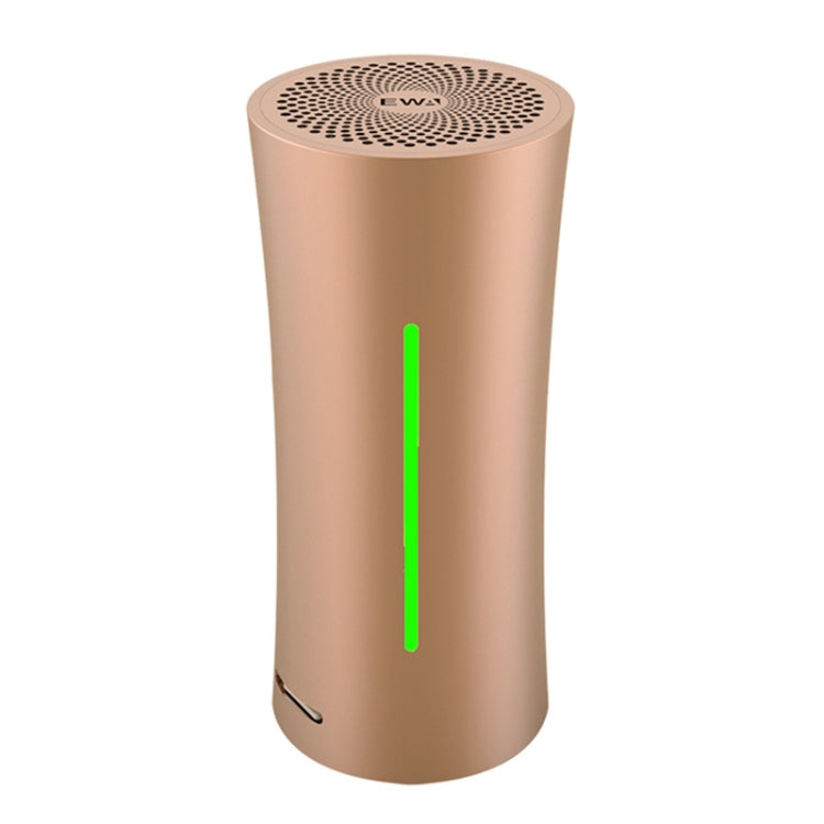 EWA A115 Portable Metal Bluetooth Speaker 105H Power Hifi Stereo Outdoor Subwoofer(Gold)