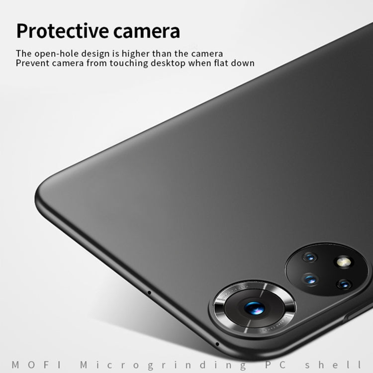 For Honor 50 MOFI Frosted PC Ultra-thin Hard Case(Red)