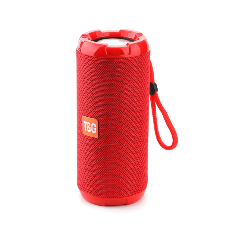 T&G TG621 Portable Water-resistant 3D Stereo Wireless Speaker, Support FM Radio / TWS / TF Card(Red)