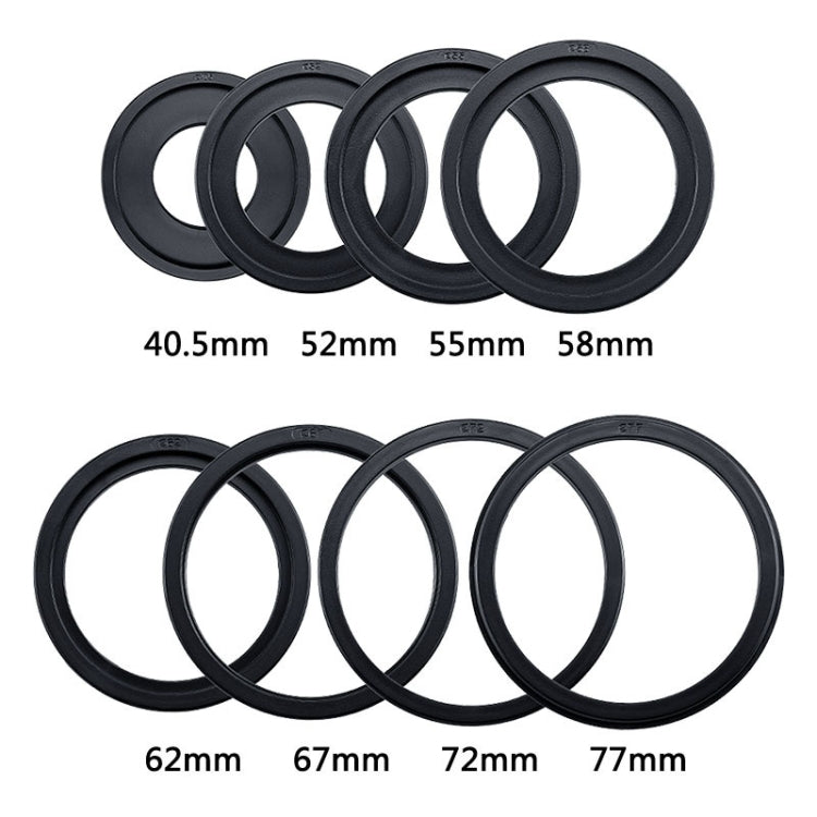 HD-130 Macro LED Ring Flash Light with 8 Different Sizes Adapter Ring (40.5 / 52 / 55 / 58 / 62 / 67 / 72 / 77mm) & 3 x Color Diffuser - free shipping - PMC Jewellery - Order now!