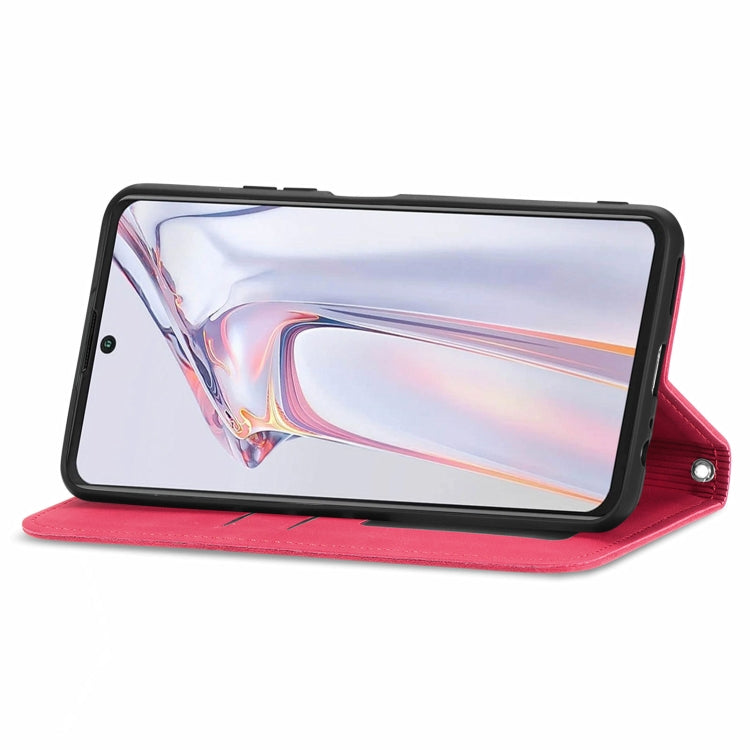 For Blackview A100 Retro Skin Feel Business Magnetic Horizontal Flip Leather Case with Holder & Card Slots & Wallet & Photo Frame(Red)