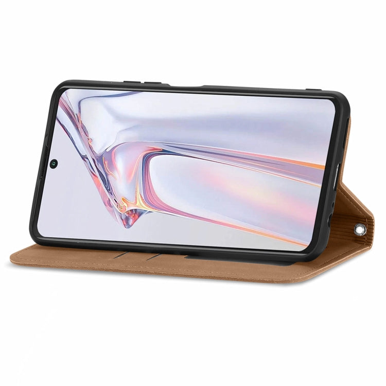 For Blackview A100 Retro Skin Feel Business Magnetic Horizontal Flip Leather Case with Holder & Card Slots & Wallet & Photo Frame(Brwon)