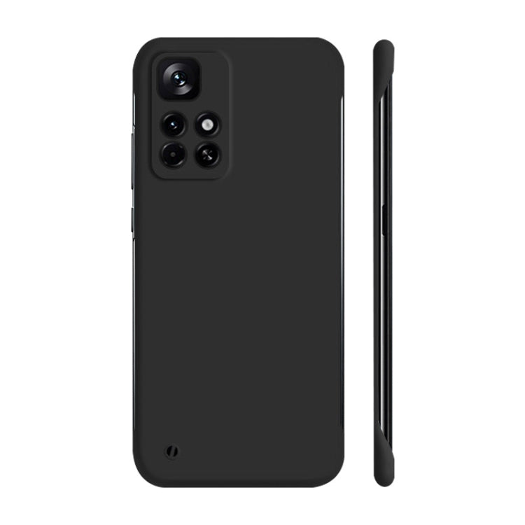 For Xiaomi Redmi Note 11 5G / Note 11T 5G Global / Note 11S 5G / Poco M4 Pro 5G Global ENKAY Matte Frameless Hard PC Phone Case(Black)