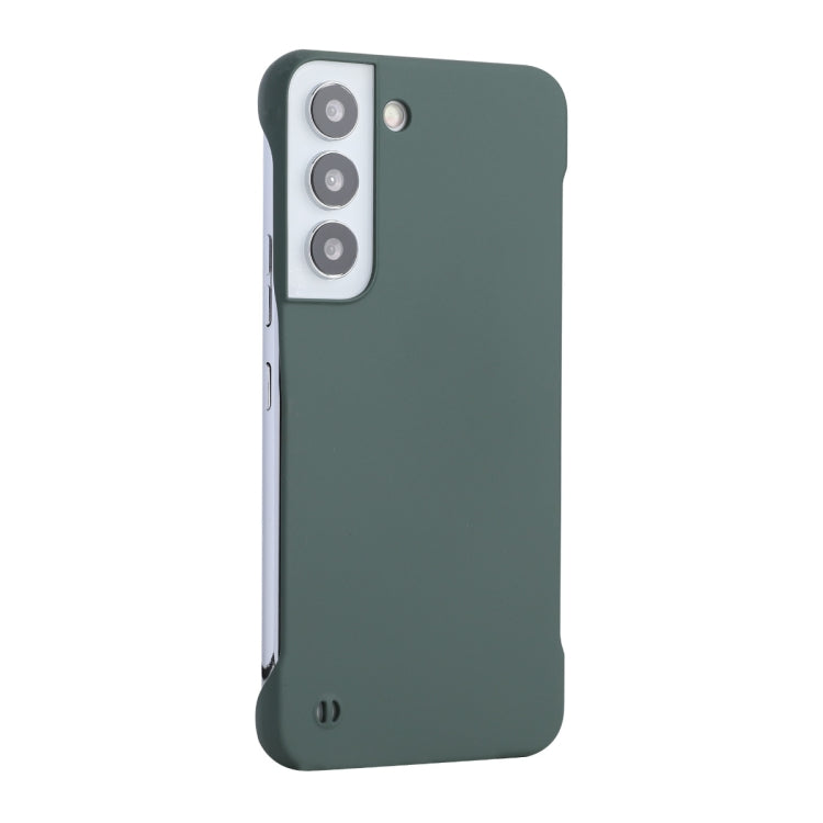For Samsung Galaxy S22+ 5G ENKAY Matte Frameless Hard PC Case(Dark Green)