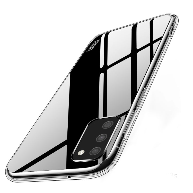 For Samsung Galaxy A03s EU 164.2mm MOFI Ming Series Ultra-thin TPU Phone Case(Transparent)