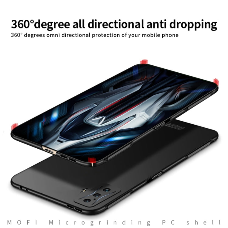 For Xiaomi Redmi K50 Gaming MOFI Frosted PC Ultra-thin Hard Case(Rose Gold)