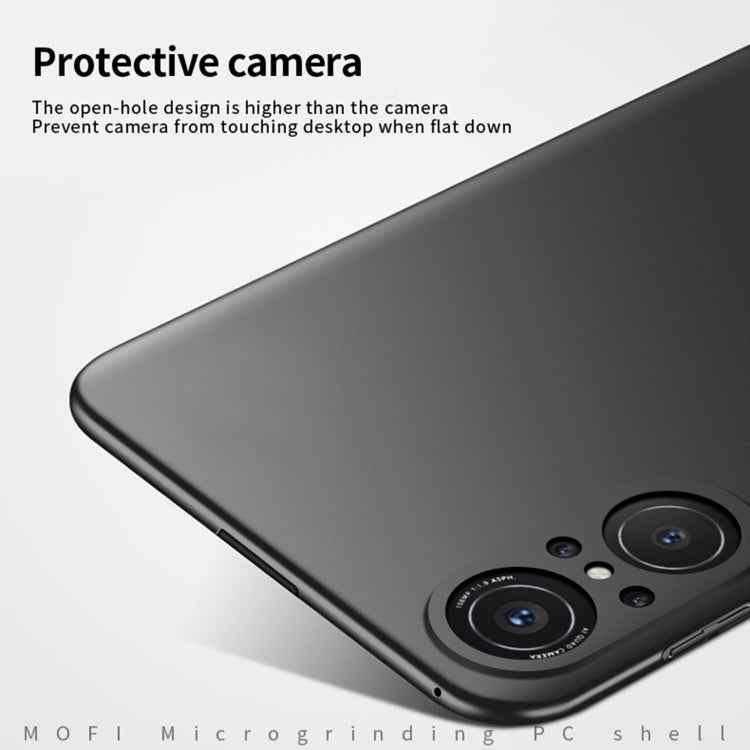 For Huawei Nova9 SE MOFI Frosted PC Ultra-thin Hard Case(Blue)