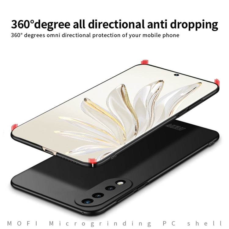 For Honor 70 MOFI Frosted PC Ultra-thin Hard Case(Red)