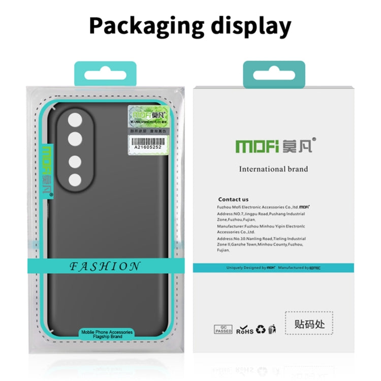 For Honor 70 MOFI Frosted PC Ultra-thin Hard Case(Red)