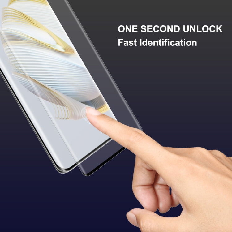 5 PCS For Huawei Nova 10 Pro ENKAY 3D Heat Bending Tempered Glass Film