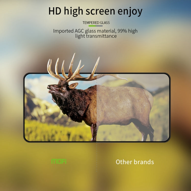 For Samsung Galaxy Z Fold4 MOFI 9H 3D Explosion-proof Tempered Glass Film(Black) - free shipping - PMC Jewellery - Order now!