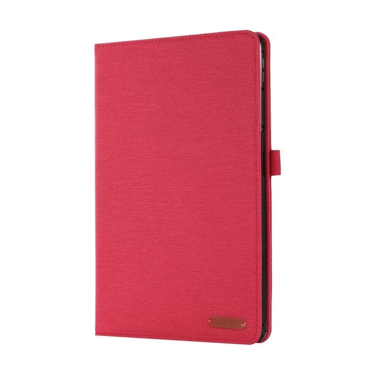 For Huawei MatePad Pro 11 2022 Fabric Leather Tablet Case(Red)