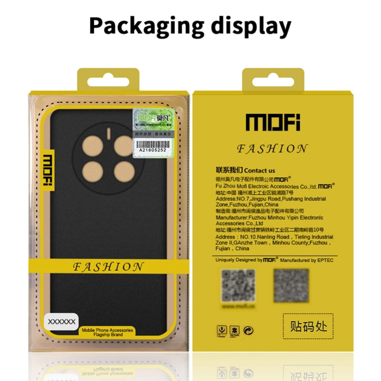 For Huawei Mate 50 MOFI Fandun Series Frosted Ultra-thin PC Hard Phone Case(Gray) - Huawei Cases by MOFI | Online Shopping South Africa | PMC TechLife | Buy Now Pay Later Mobicred