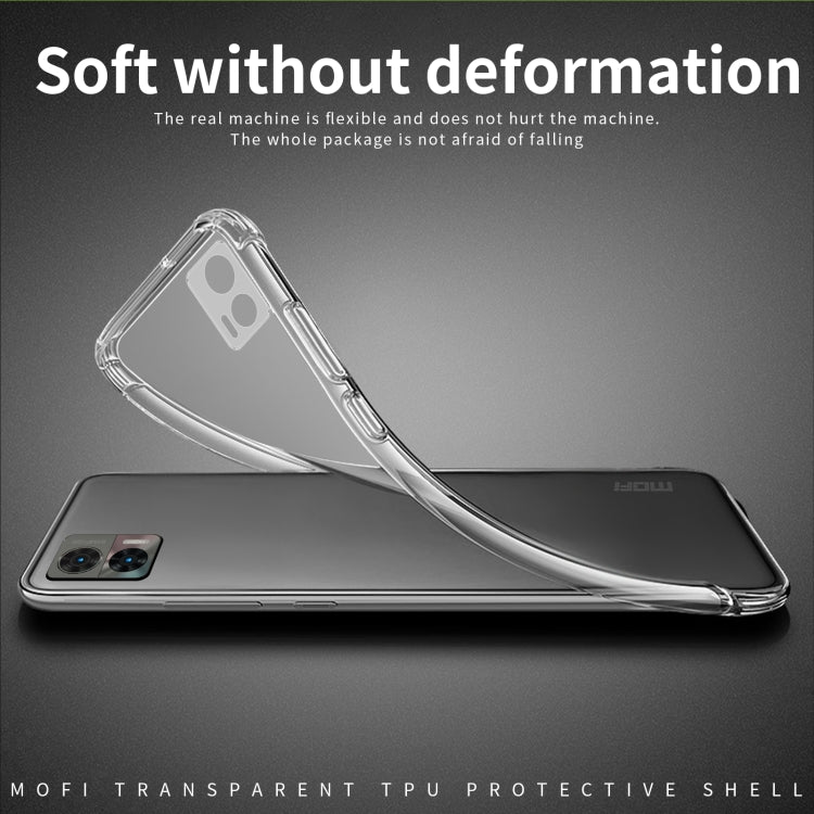 For Motorola Moto Edge 30 Lite / Edge 30 Neo 5G MOFI Ming Series Ultra-thin TPU Phone Case(Transparent)