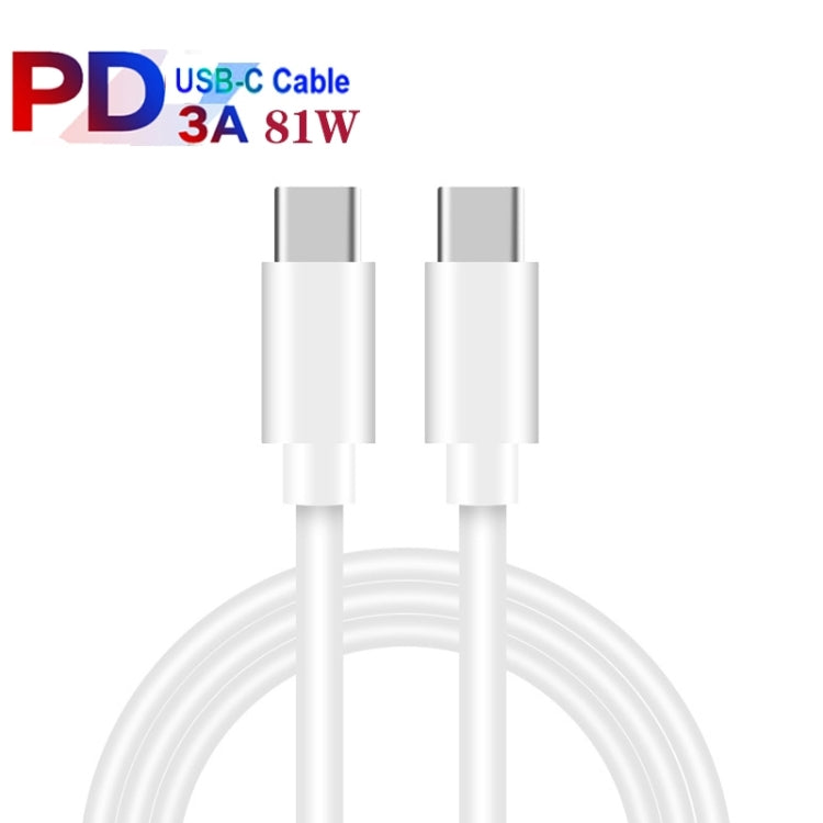 GaN 100W Dual USB + Dual USB-C/Type-C Multi Port Charger with 2m Type-C to Type-C Data Cable Set US Plug