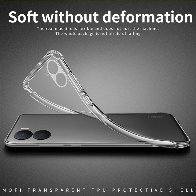 For Honor Play 40 Plus 5G MOFI Ming Series Ultra-thin TPU Phone Case(Transparent)
