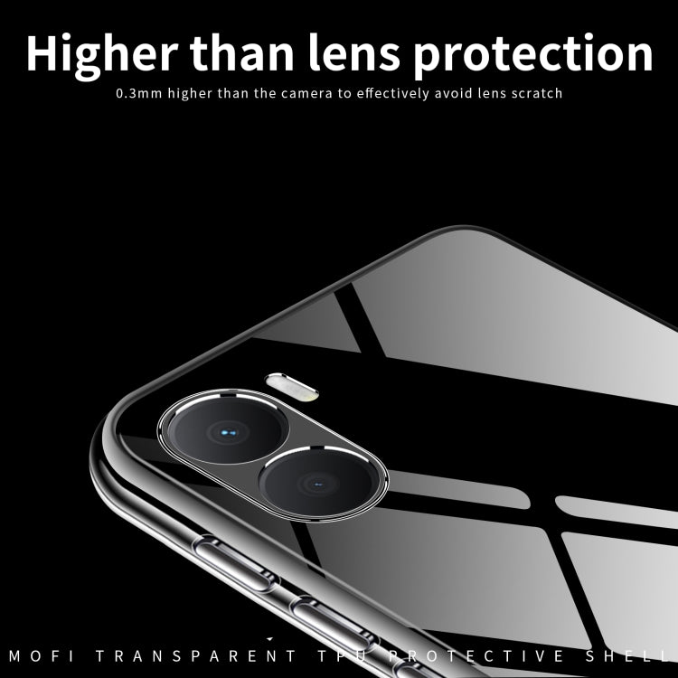 For Honor Play 40 Plus 5G MOFI Ming Series Ultra-thin TPU Phone Case(Transparent)