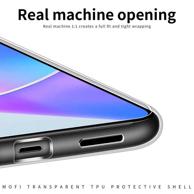 For Honor Play 40 Plus 5G MOFI Ming Series Ultra-thin TPU Phone Case(Transparent)