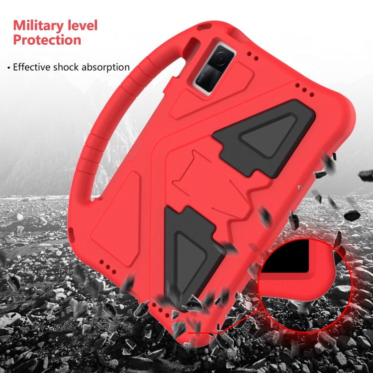 For OPPO Pad Air 10.36 2022 EVA Shockproof Tablet Case with Holder(Red)