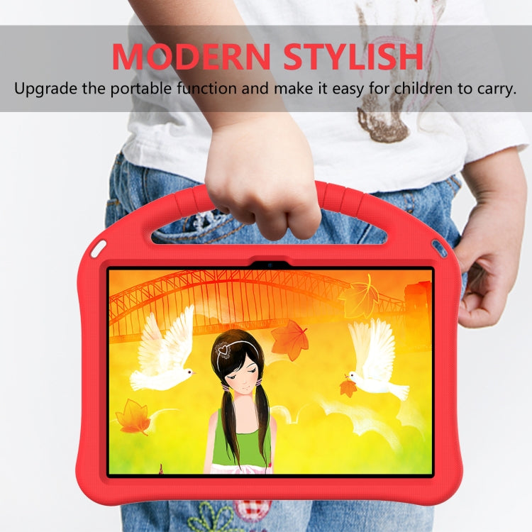 For OPPO Pad Air 10.36 2022 EVA Shockproof Tablet Case with Holder(Red)