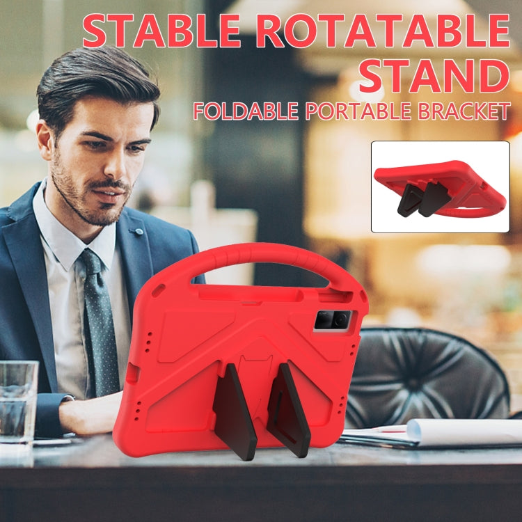 For OPPO Pad Air 10.36 2022 EVA Shockproof Tablet Case with Holder(Red)