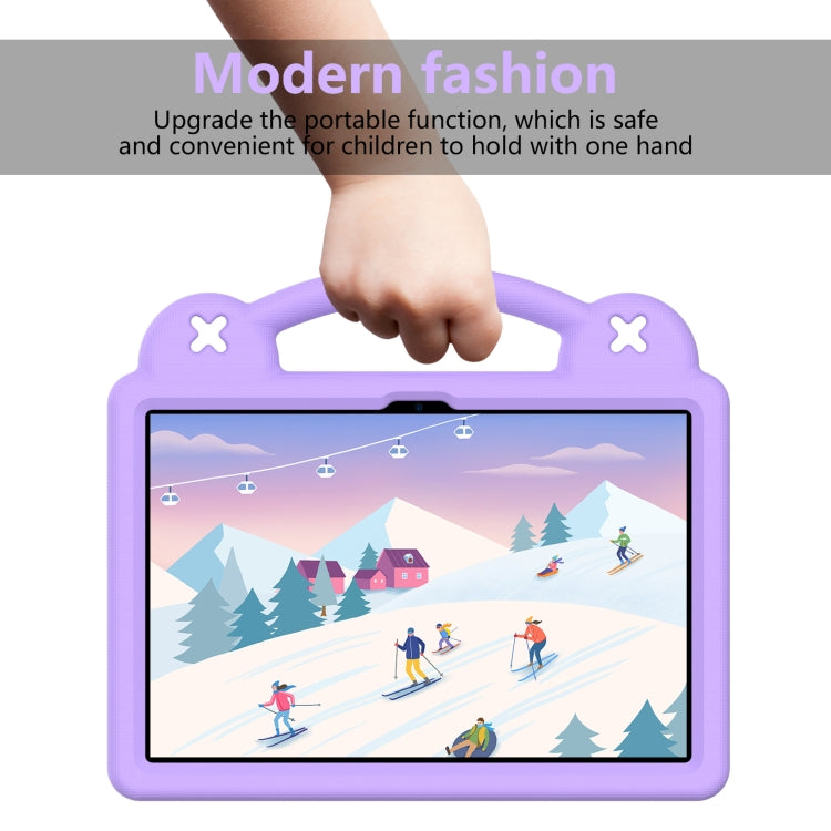 For Huawei Enjoy Tablet 2 10.1 Handle Kickstand Children EVA Shockproof Tablet Case(Light Purple) - Huawei by PMC TechLife | Online Shopping South Africa | PMC TechLife | Buy Now Pay Later Mobicred