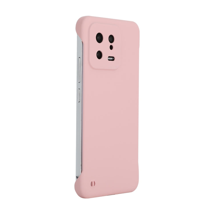 For Xiaomi 13 ENKAY Hat-Prince Matte Frameless Hard PC Phone Case(Pink)