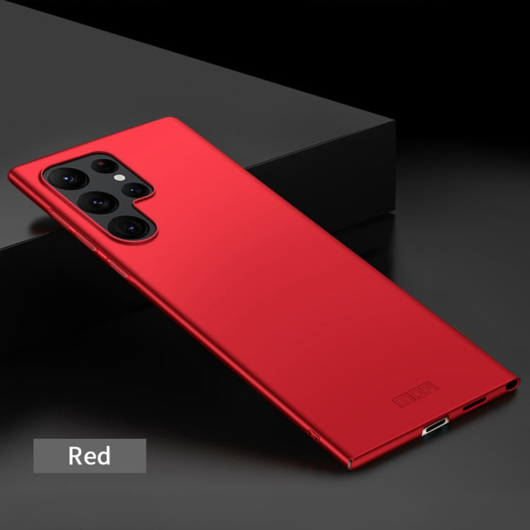For Samsung Galaxy S24 Ultra 5G MOFI Frosted PC Ultra-thin Hard Phone Case(Red)