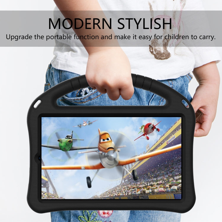 For TCL Tab 8 le 2023 /Tab 8 2022 EVA Shockproof Tablet Case with Holder(Black)