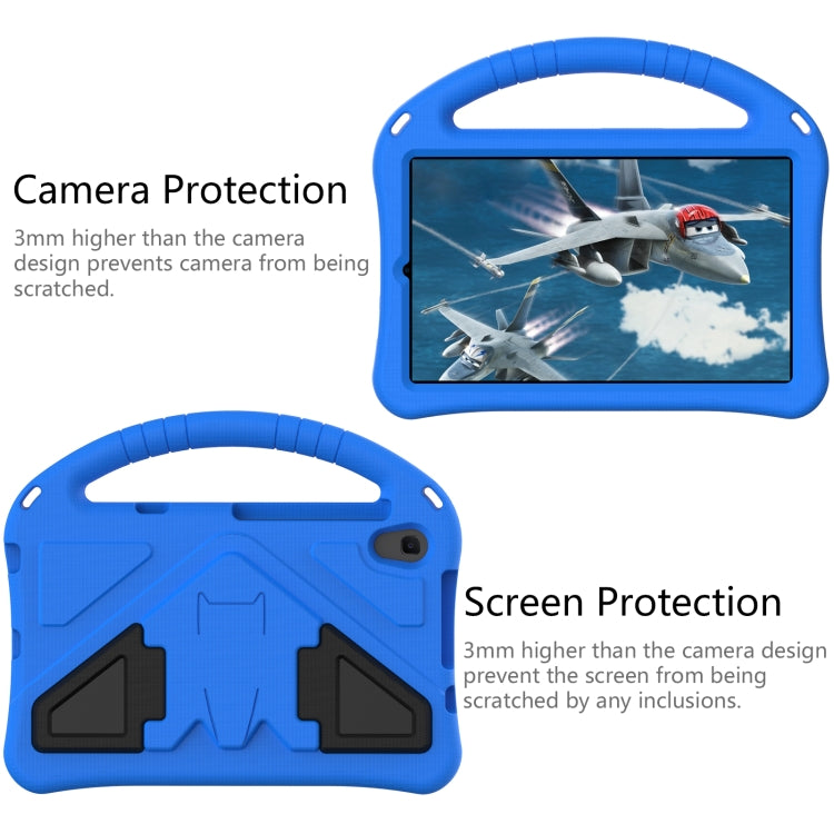 For TCL Tab 8 le 2023 /Tab 8 2022 EVA Shockproof Tablet Case with Holder(Blue)