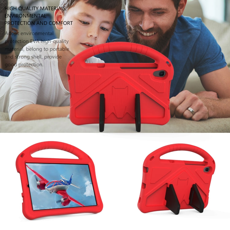 For TCL Tab 8 le 2023 /Tab 8 2022 EVA Shockproof Tablet Case with Holder(Red)