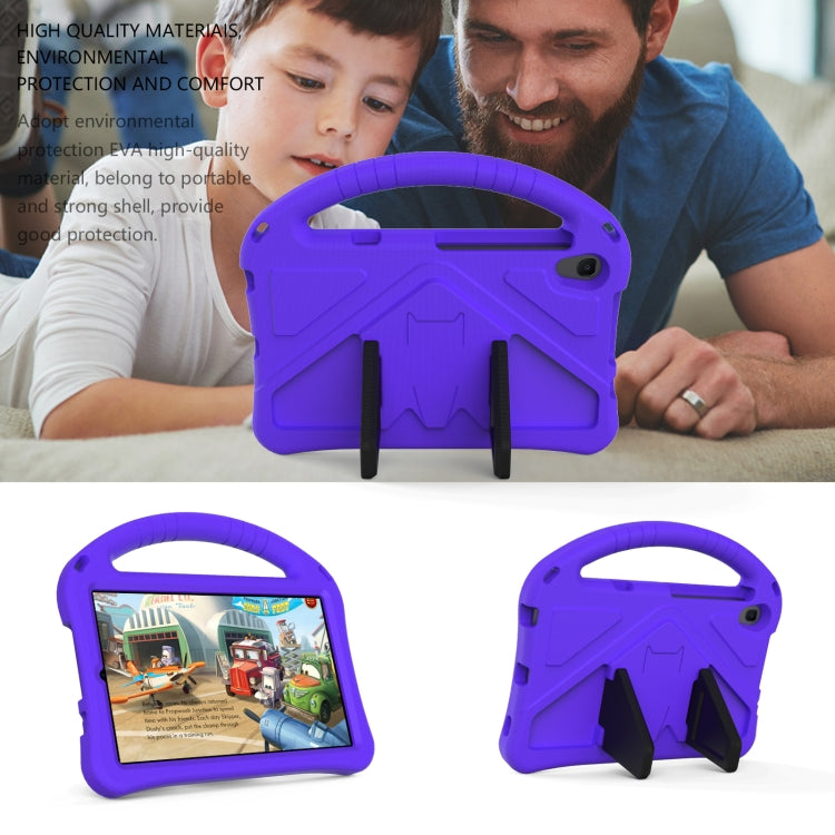 For TCL Tab 8 le 2023 /Tab 8 2022 EVA Shockproof Tablet Case with Holder(Purple)