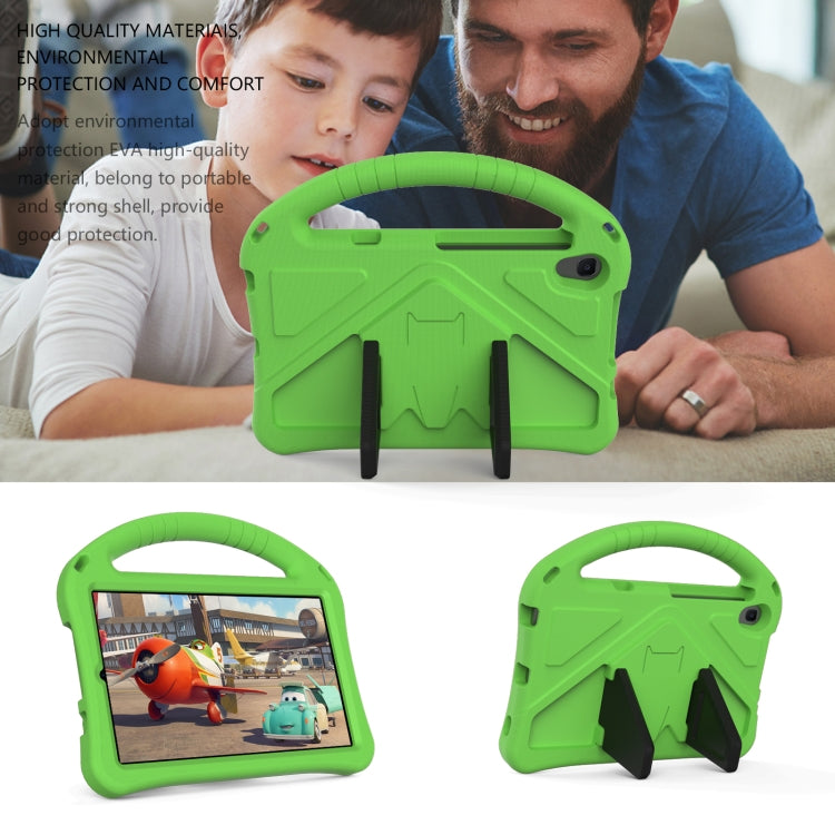 For TCL Tab 8 le 2023 /Tab 8 2022 EVA Shockproof Tablet Case with Holder(Green)
