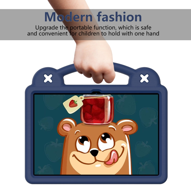 For Walmart Onn 10.1 2022 / 100071485 Handle Kickstand Children EVA Shockproof PC Tablet Case(Navy Blue) - Others by PMC TechLife | Online Shopping South Africa | PMC TechLife | Buy Now Pay Later Mobicred