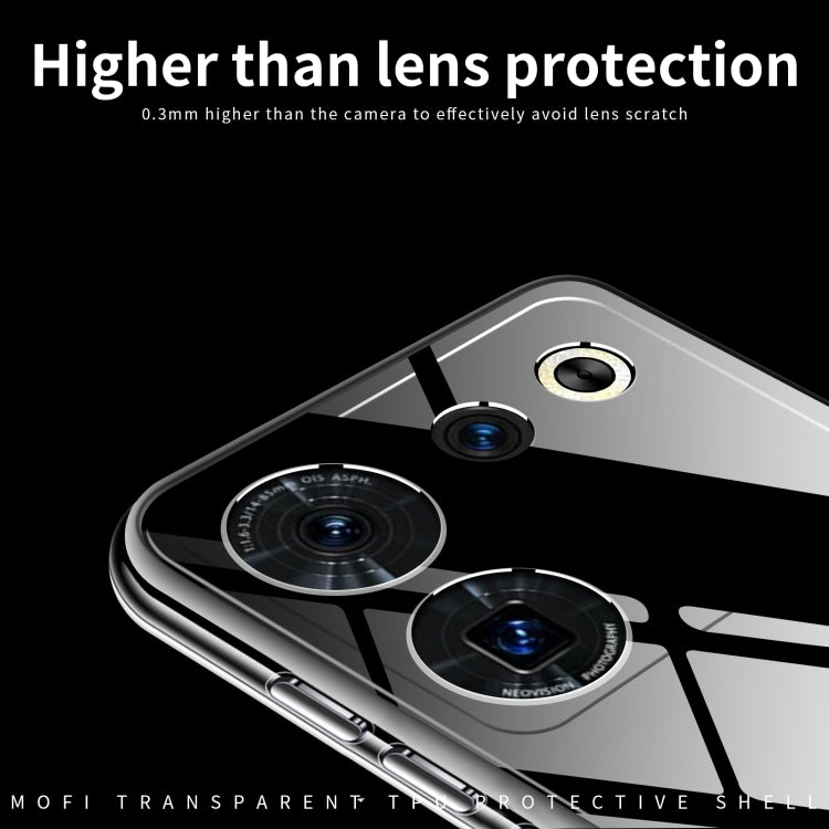 For ZTE Nubia Z50 Ultra MOFI Ming Series Ultra-thin TPU Phone Case(Transparent) - ZTE Cases by MOFI | Online Shopping South Africa | PMC TechLife | Buy Now Pay Later Mobicred