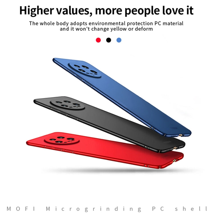 For Xiaomi 14 Ultra MOFI Micro-Frosted PC Ultra-thin Hard Phone Case(Black)