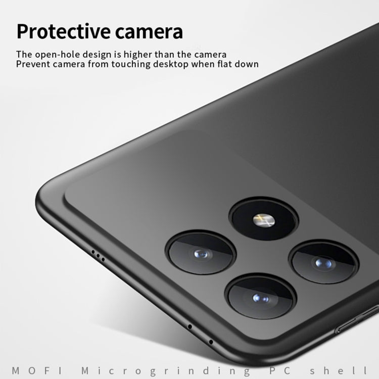 For Xiaomi Redmi K70 / K70 Pro MOFI Micro-Frosted PC Ultra-thin Hard Phone Case(Red)