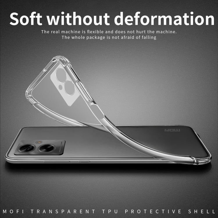 For OPPO A79 5G / A2 MOFI Ming Series Transparent Ultra-thin TPU Phone Case(Transparent)