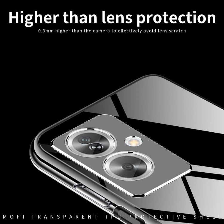 For OPPO A79 5G / A2 MOFI Ming Series Transparent Ultra-thin TPU Phone Case(Transparent)
