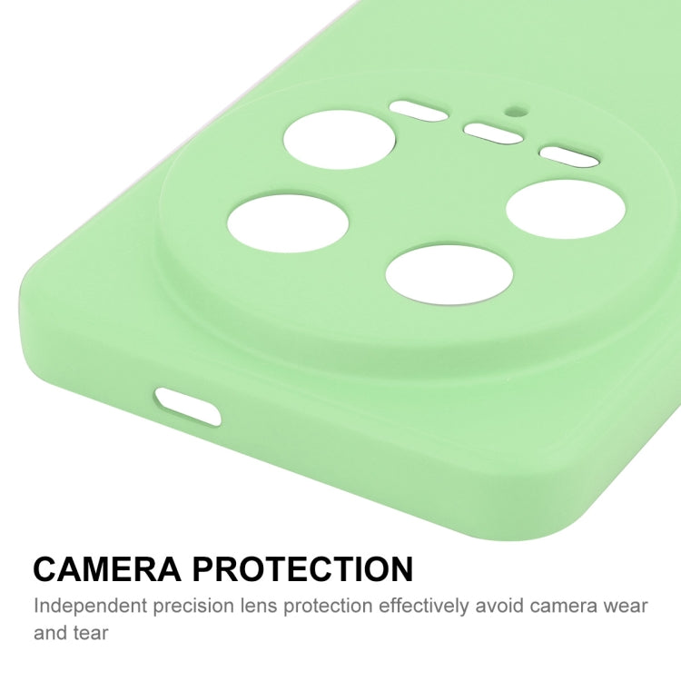 For Xiaomi 14 Ultra ENKAY Hat-Prince Liquid Silicone Shockproof Soft Phone Case(Black)